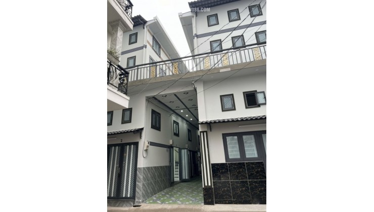 Nhà Vuông 4 tầng HXH 16m2 – Nguyễn Ảnh Thủ Quận 12